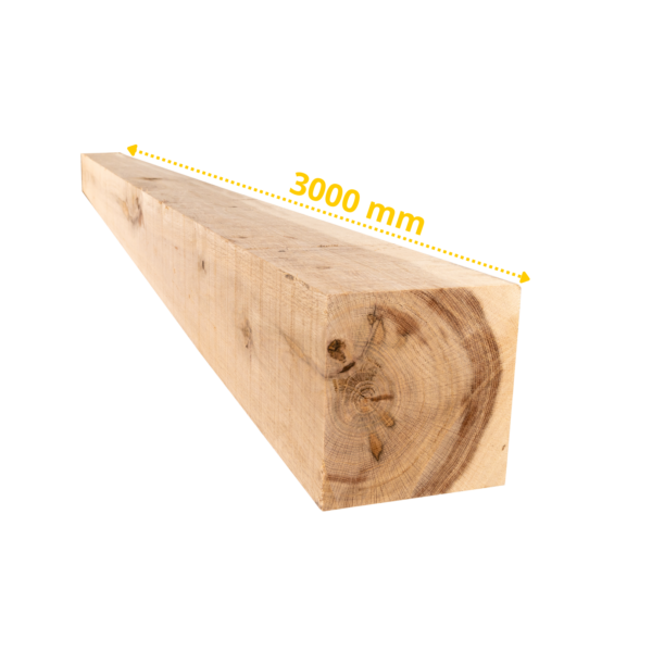 Pack de 10 x Poutres (Poteaux) en Chêne 3000 x 175 x 175mm – Image 3