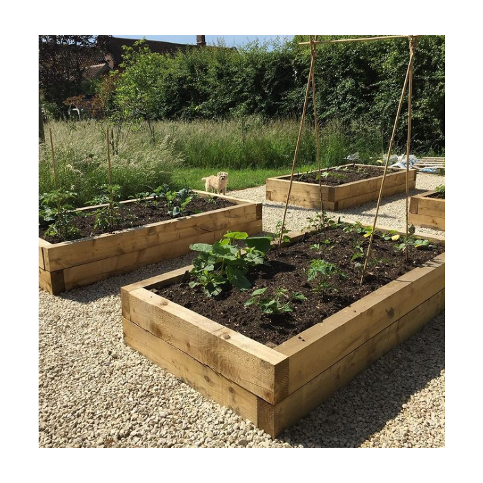 Pack de 98 mini traverses de bois traitées UC3 | L: 1,2 m – Image 4