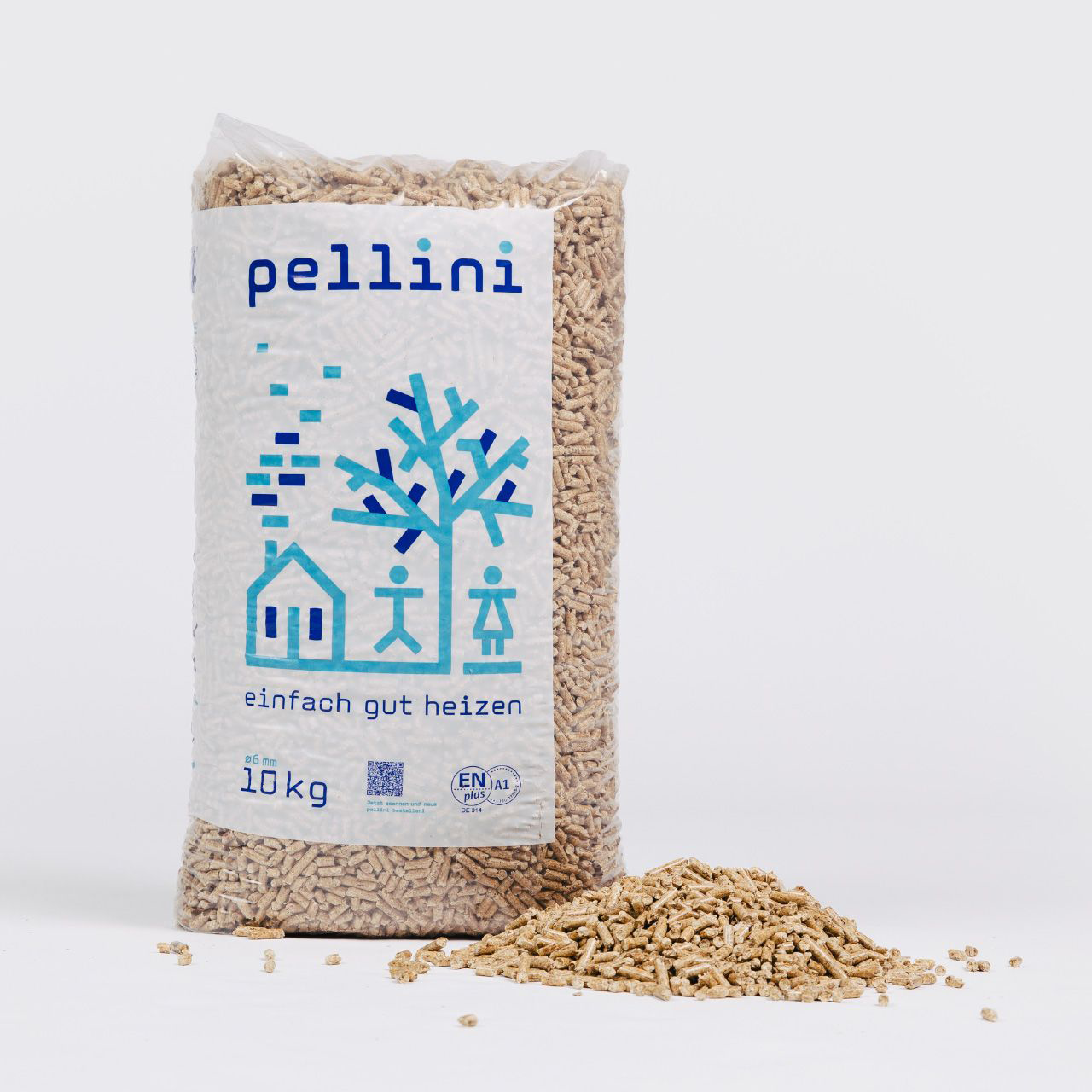 Pellets Pellini EN+ A1 – Palette de 66 sacs de 10 kg – Image 2