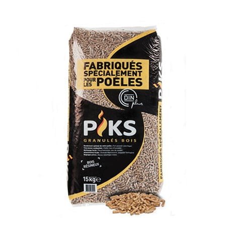 Granulés PIKS – Palette de 66 sacs (990kg) certifié (Din Plus) – Image 2